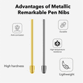 thumbnail image 5 of Metal Nibs/Tips Replacement Tips for  2,  Pen Tips for Marker 1/2 Stylus Marker Pen Plus, 5 of 9