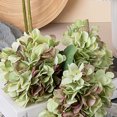 thumbnail image 6 of Single Branch Mini Hydrangea Flower, Silk Artificial Flowers with Stems for Home Wedding Decor, 6 of 8