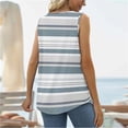 thumbnail image 5 of LSLJS Débardeurs pour Femmes T-shirt Ample Confortable à Col en V Imprimé Mode pour Femmes Blouse Sans Manches Hauts Décontractés, 5 of 5
