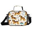 thumbnail image 5 of ALAZA Dogs Dalmatian Lunch Box Insulated Cooler Bag Reusable Tote Bags Shoulder Strap, 5 of 7