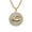 Gold-Cancer, variant on PAURO Zodiac Necklace for Men Stainless Steel Circular Pendant CZ Bold Cubic Zirconia Circle 35mm Punk Cool Astrology Horoscope Personalized Statement Gift Jewelry Silver Plated Taurus