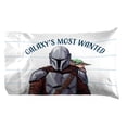 thumbnail image 4 of Jay Franco Kids Sheet Set with Fitted, Flat Sheets & Pillow Cover - Ultra-Soft Bedding with Pillowcase for Room Decor, White - The Mandalorian, 4 Piece Queen, 4 of 4