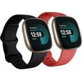 thumbnail image 1 of REQO Bracelets de Remplacement Compatibles avec Fitbit Versa 3 / Versa 4 / Sense/Sense 2, Bracelet Classique Réglable en Silicone pour Femmes Hommes, 1 of 9