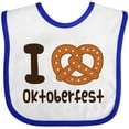 thumbnail image 3 of Inktastic I Love Oktoberfest Boys or Girls Baby Bib, 3 of 4