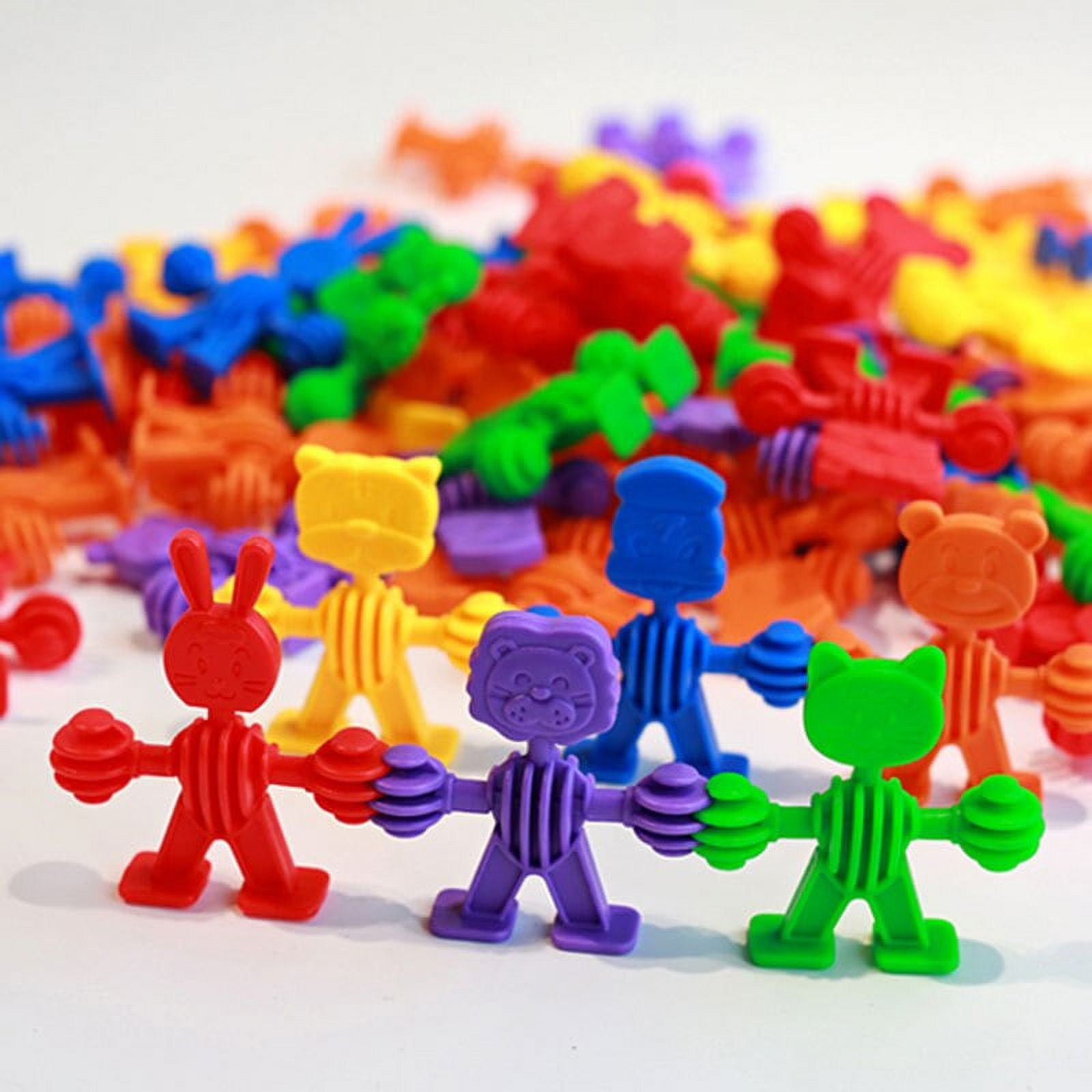Constructor soft plastic blocks kinder rainbow friends blocks toys for kids  Children's assembled educational toys - AliExpress