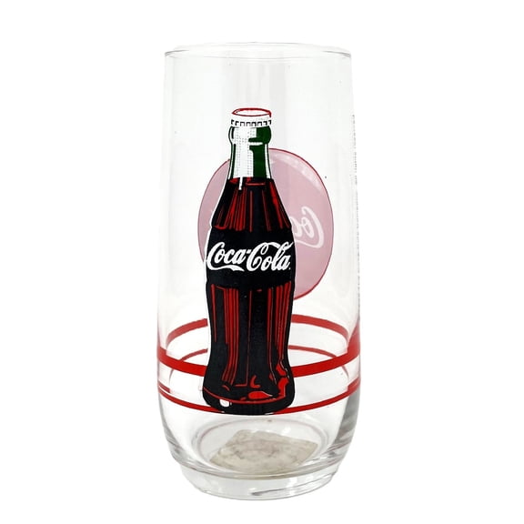 1999 Anchor Hocking Coca-Cola Coke Bottle Tumbler Glass - 12 Ounces