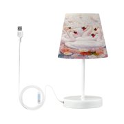 YAZAOO Table Lamp Creative Blossoming Elegance Pattern Simple Pattern Night Light