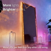 Twinkly Candies 100-Pack Indoor String Lights, 19.7ft, USB-C Powered, RGB Colors, LED