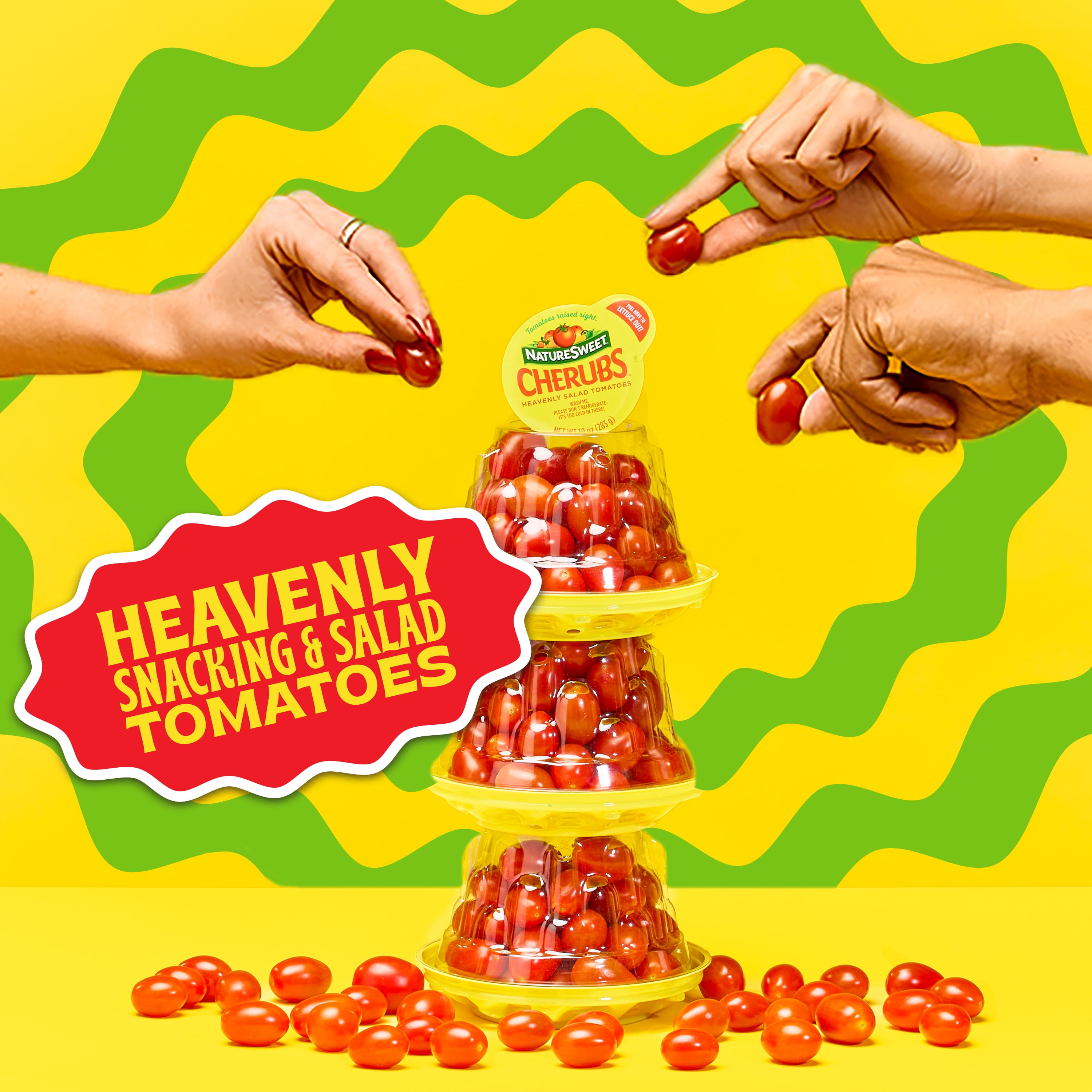 Cherubs Grape Tomatoes, 10 oz Package
