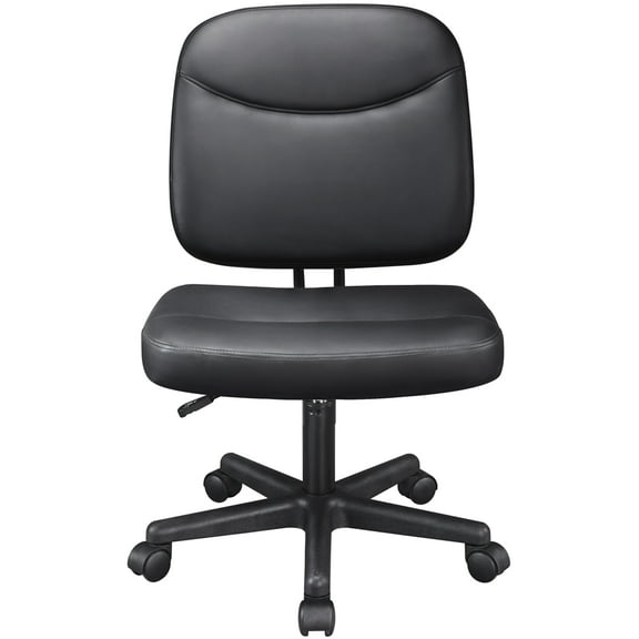 Renwick Task Chair with Adjustable Height and Swivel, Black