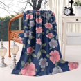 thumbnail image 2 of Pioneer Flower Blanket,Comfortable Soft Flannel Throw Blanket,All Season,Warm Lightweight Blankets for Sofa Bed Couch Living Room Chair,40"x50"(100x130cm), 2 of 4