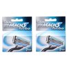 Gillette Mach3 Turbo Refill Blade Cartridges, 4 Count