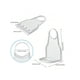 thumbnail image 4 of 2Pcs Laundry Detergent Cup Holder, Foldable Laundry Fabric Softener Soap Dispenser Drip Catcher, Detergent Drip Catcher, Firmly Hold On Laundry Bottle, 4 of 5