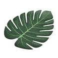 thumbnail image 4 of Uxcell 8" Green Palm Leaves, 24 Pack Artificial Palm Leaves Faux Palm Fronds Fake Palm Leaf Tree Leaves, Style 19, 4 of 6