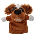 thumbnail image 1 of Bebé Animal Marioneta de dibujos animados Lindo Juego de roles Juguete Educativo Muñecos de peluche Guante (Perro de orejas peludas), 1 of 5