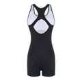 thumbnail image 6 of CHICTRY Women Sleeveless Racer One Piece Athletic Boyleg Swimsuits Professional Shorty Wetsuits for Surfing/Diving Orange M, 6 of 7