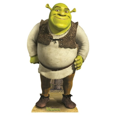 Star Cutouts Shrek Cardboard Cutout Life Size Standup