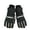 Black, variant on Adult Insulated Ski Gloves for Winter Sports and Motorcycle Riding Windproof Thermal Size:One Size