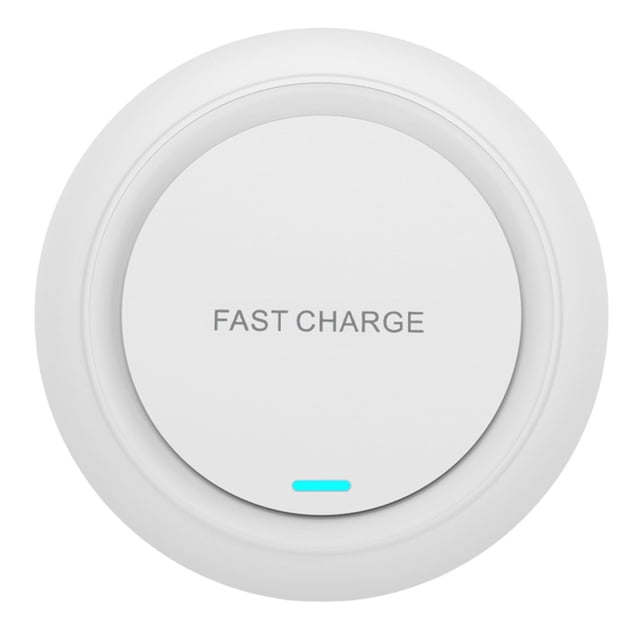 15W Wireless Charger High Power Low Temperature Anti-slip Safe Qi Fast Charging Ultra-thin Induction Wireless Charging Pad for Smartphone