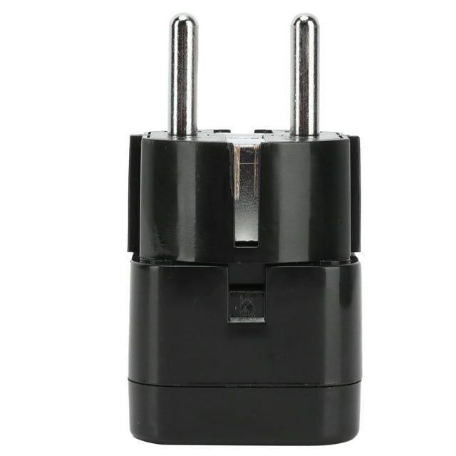 Adaptador de Salida Eléctrica, Enchufe de la Ue Compacto Ligero EU 100-250V 10A Para Bancos de Energía para Tabletas Shavers para Teléfonos Inteligentes.