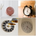 thumbnail image 6 of Uxcell Clock Hands, 8 Set Clock Hands Kits Clock Mechanism Movement Aluminum DIY Wall Clock Hands Kit Parts, White, A07, 6 of 6