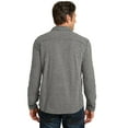 thumbnail image 2 of Port Authority Heather Microfleece 1/2 Zip Pullover-XS (Pearl Grey Heather), 2 of 6