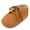 Brown, variant on POIUYTR Baby Shoes Boys Girls First Walking Shoes Infant Sneakers Soft Sole Crib Shoes Breathable Lightweight Slip On Shoes
