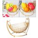 thumbnail image 4 of Cesta de comida Macarena Canasta de frutas 28x20 cm Oro, 4 of 8