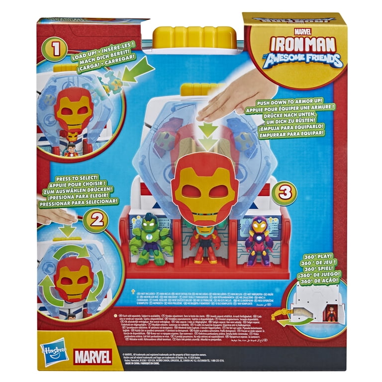 Hall of Armor Playset with 3-Inch Poseable Figure and Wings Accessories photo 5
