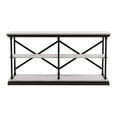 thumbnail image 3 of Furniture of America Laem 2-Shelf Console Table, Antique White, 3 of 5
