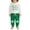 White, variant on CPNG Baby Toddler My First St. Patrick’s Day 2-Piece Outfit Set - Long-Sleeve Graphic Sweatshirt   Shamrock Jogger Pants - Soft Comfy Kids’ Clothing for First St. Patrick’s Day Celebrations