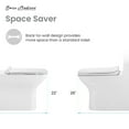thumbnail image 5 of Carre Back-To-Wall Square Toilet Bowl, 5 of 16