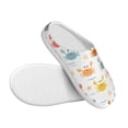 thumbnail image 3 of Kdxio Colorful Crabs Women's Men's Slippers Plush Slip-On House Slipper for Winter Indoor Soft Cushion Non-slip Fluffy Slides Slippers-11, 3 of 7