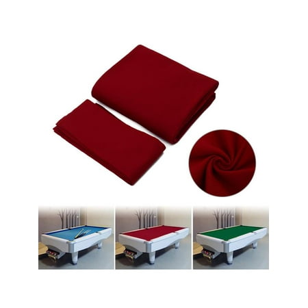 7ft 8ft 9ft Worsted Billiard Pool Table Cloth Billiard Felt With Cushion Rail Hot Sale