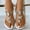 Beige, variant on Shoes 15 Under Women Sandals Rhinestone Gladiator Sandals Dressy 2025 Casual Summer Glitter Platform Sandal Shoes Khaki 6