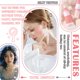 thumbnail image 5 of SEONGLOW Parches debajo de los ojos con cafeína: 30 pares de máscaras coreanas de hidrogel para aliviar la hinchazón de las ojeras con ácido hialurónico niacinamida - Tratamiento hidratante antiarruga, 5 of 5