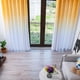 thumbnail image 4 of Xihbxyly Cortina de Gasa Transparente, Elegante Cortina de Gasa, Filtro Suave de Luz Natural, Decoración Acogedora para El Hogar, Regalo Ideal para Seres Queridos, Estilo Moderno, Tamaño 270 X 100 Cm, 4 of 7