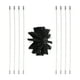 thumbnail image 5 of Secador limpiador Macarena cepillo para limpiar chimeneas 8 Varillas, 5 of 8