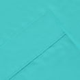 thumbnail image 3 of Pointehaven 200 Thread Count Combed Cotton Percale Aqua 4 pc Sheet Set, King, 3 of 7