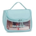 thumbnail image 2 of Deago Hanging Travel Toiletry Bag Waterproof Makeup Cosmetic Bag Travel Organizer for Women and Girls (Blue), 2 of 9