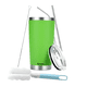 thumbnail image 1 of Vaso Térmico  Bloosom Portátil De Acero Inoxidable 20oz Con Calor/frí Verde, 1 of 4