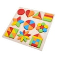 thumbnail image 4 of Casse-Tête Casse-Tête Jouet d'Apprentissage des Habiletés Éducation Précoce Coloré Tri des Formes Géométrie, 4 of 8
