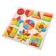 thumbnail image 4 of Rompecabezas de juguete para niños pequeños, bloques de rompecabezas de madera, tallo de actividades, ayudas didácticas coloridas, rompecabezas de Geometría, 4 of 9