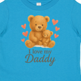 thumbnail image 4 of Inktastic I Love My Daddy Boys or Girls Toddler T-Shirt, 4 of 5