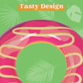 thumbnail image 3 of Flotador de piscina con forma de donut, 3 uds., divertidos juguetes de anillo para piscina, Fiesta EN LA Piscina, 3 of 5
