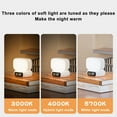 Versatile Clock Alarm Rechargeable Bluetooth Speaker With Three Colors