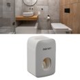 thumbnail image 4 of Wall Toothpaste Squeezer, ABS Plastic Adhesive Convenient Easy Cleaning Space Saving Vacuum Technology Toothpaste Dispenser  for Hotel Black,Gray, 4 of 8