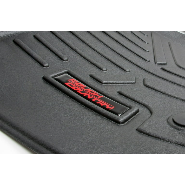Rough Country Front Floor Mats for 2007-2013 Chevy/GMC 1500/2500HD