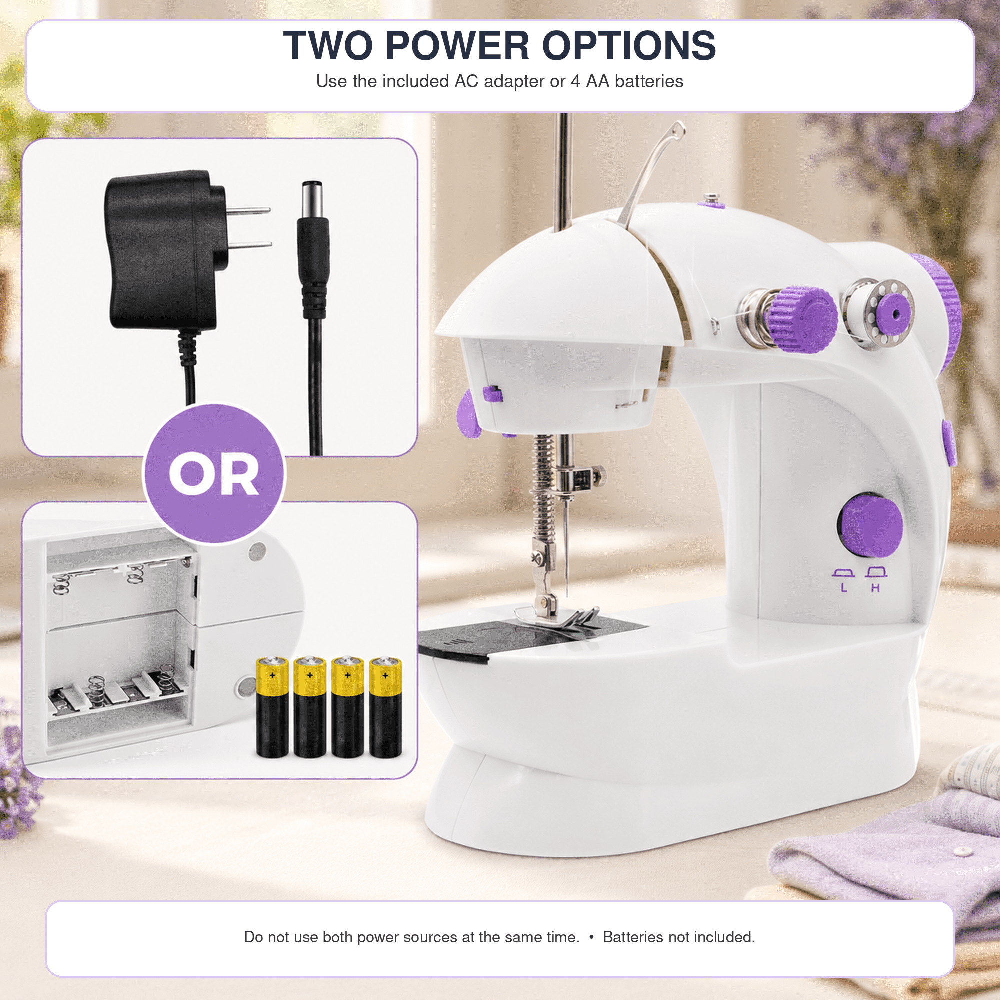 Fixdono Mini Sewing Machine for Beginner