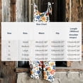 thumbnail image 4 of Nmnitkp Women Casual Floral Jumpsuits Summer Sleeveless Loose Overalls Jumpsuit Shoulder Strap Adjustable Wide Leg Pants Rompers with Pockets, 4 of 5